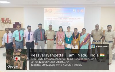 Awareness Programme on Drug Free Tamilnadu-Mobile App